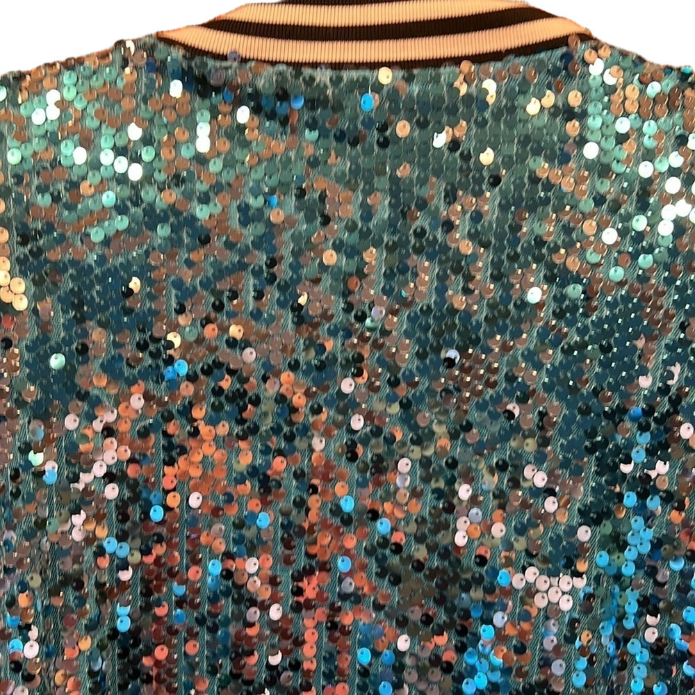 Anna-Kaci California Jacket, SZ XXL, PTP 27”, Length 27.5”, Full of Sparkles - Picture 8 of 9